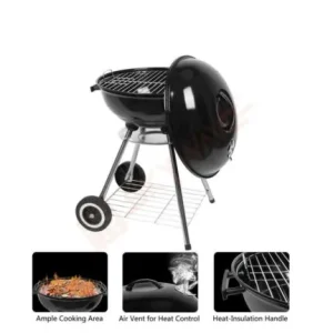 Large Portable Charcoal Barbecue Grill